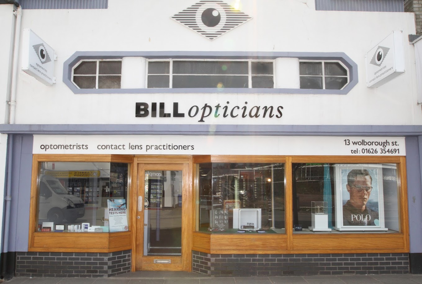 bill opticians store newton abbot