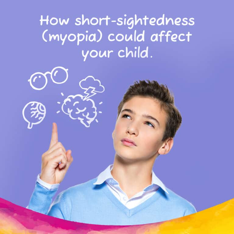 myopia for childern data sheet